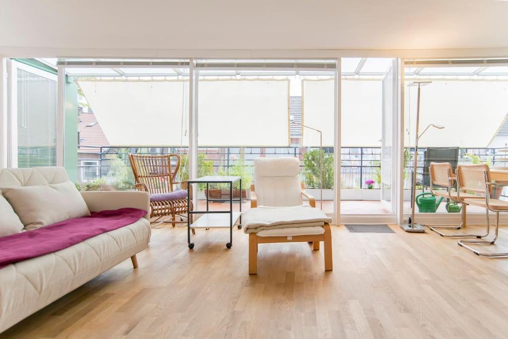 Modernes, Sonniges Appartement Im Herzen Von Duesseldorf Exteriér fotografie