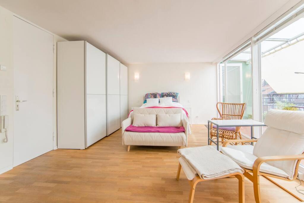 Modernes, Sonniges Appartement Im Herzen Von Duesseldorf Exteriér fotografie