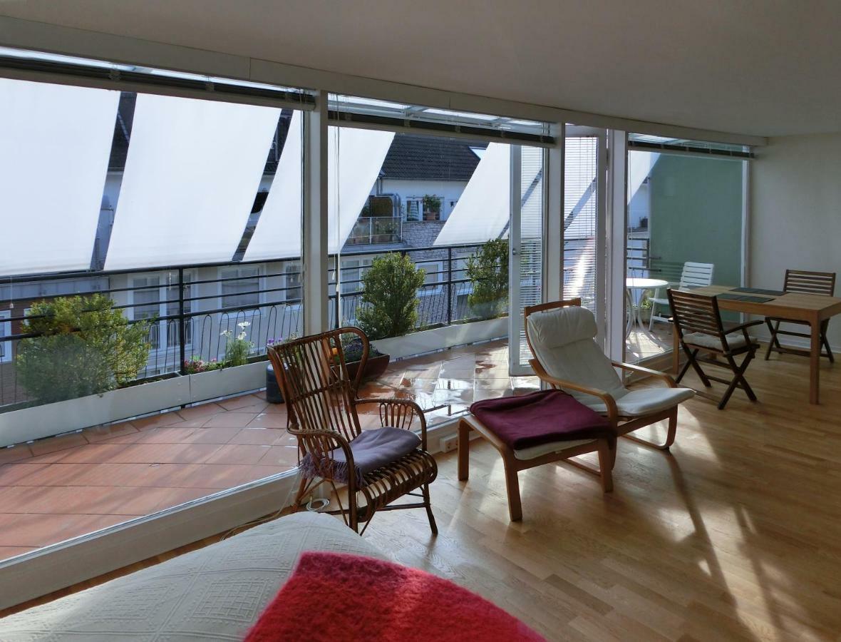 Modernes, Sonniges Appartement Im Herzen Von Duesseldorf Exteriér fotografie