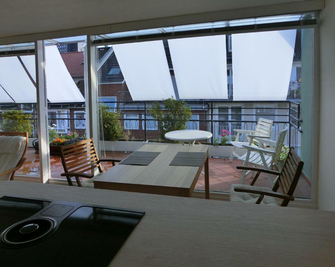 Modernes, Sonniges Appartement Im Herzen Von Duesseldorf Exteriér fotografie