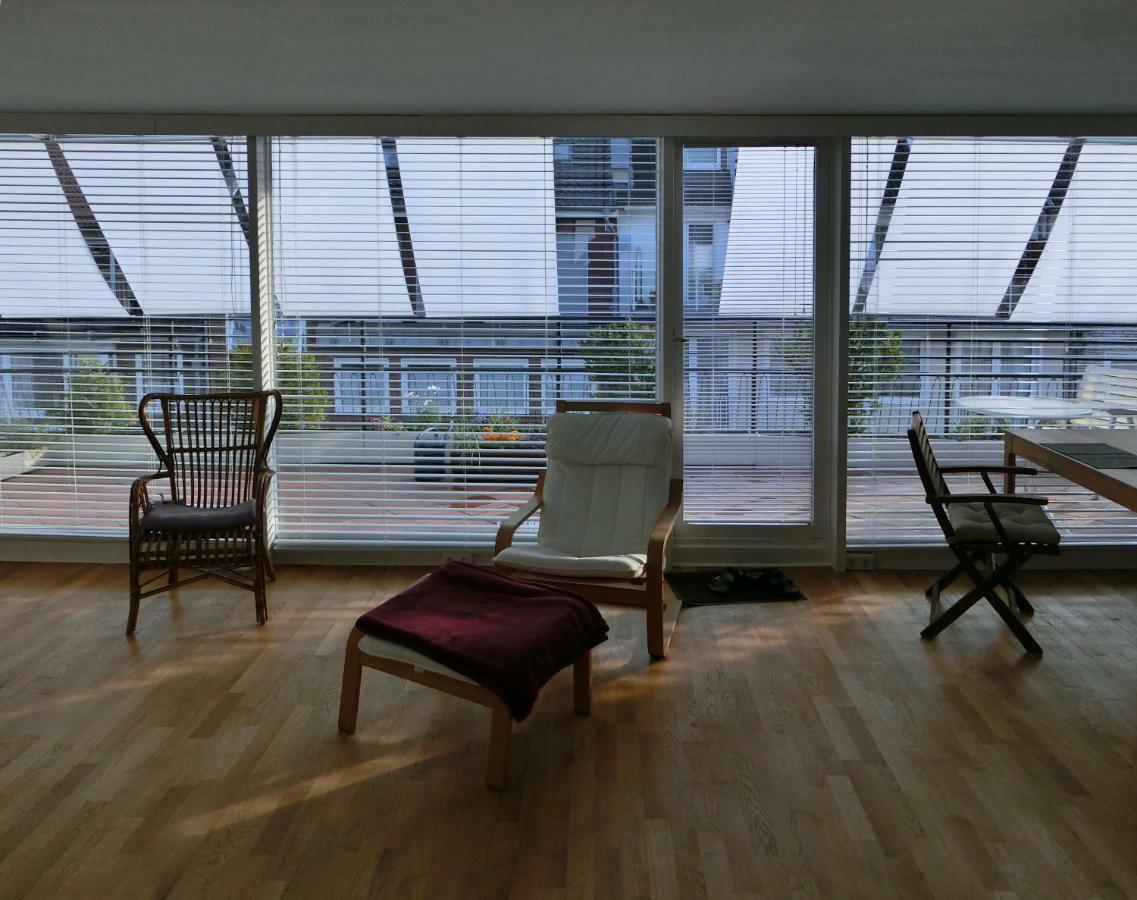 Modernes, Sonniges Appartement Im Herzen Von Duesseldorf Exteriér fotografie